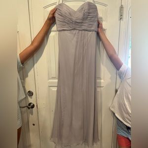 Amsale bridesmaids dress 100% silk